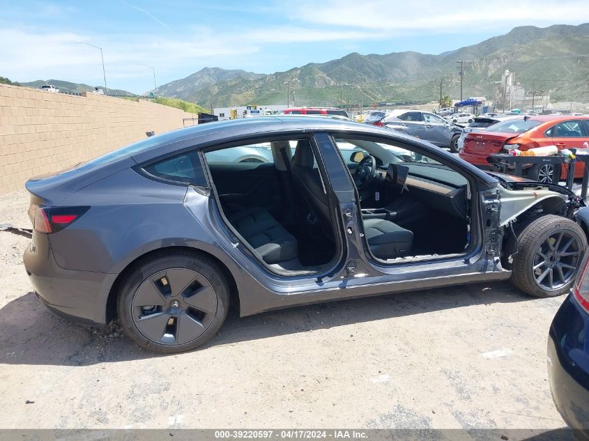 2023 Tesla Model 3 Rear-Wheel Drive VIN: 5YJ3E1EA4PF705014 Lot: 39220597