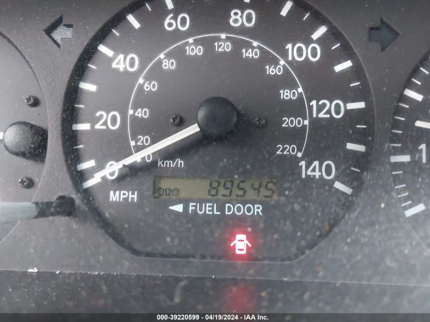 2000 Toyota Camry Ce VIN: 4T1BG22K7YU654508 Lot: 39220599