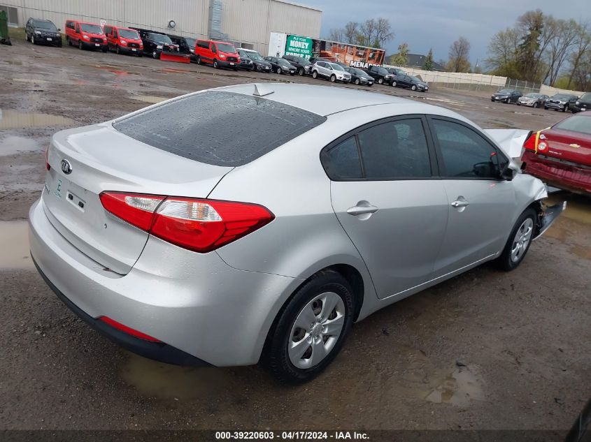 2015 Kia Forte Lx VIN: KNAFK4A63F5287356 Lot: 47207204