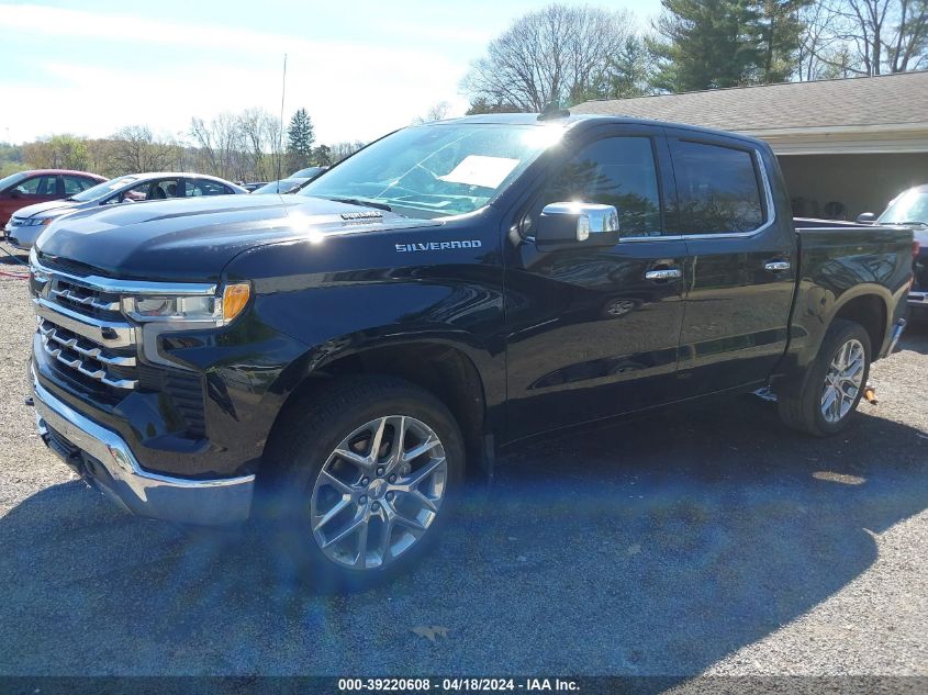 2022 Chevrolet Silverado 1500 VIN: 1GCUDGET7NZ643594 Lot: 39220608