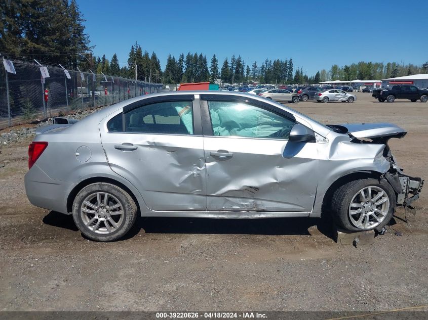 2015 Chevrolet Sonic Lt Auto VIN: 1G1JC5SH2F4141433 Lot: 39220626