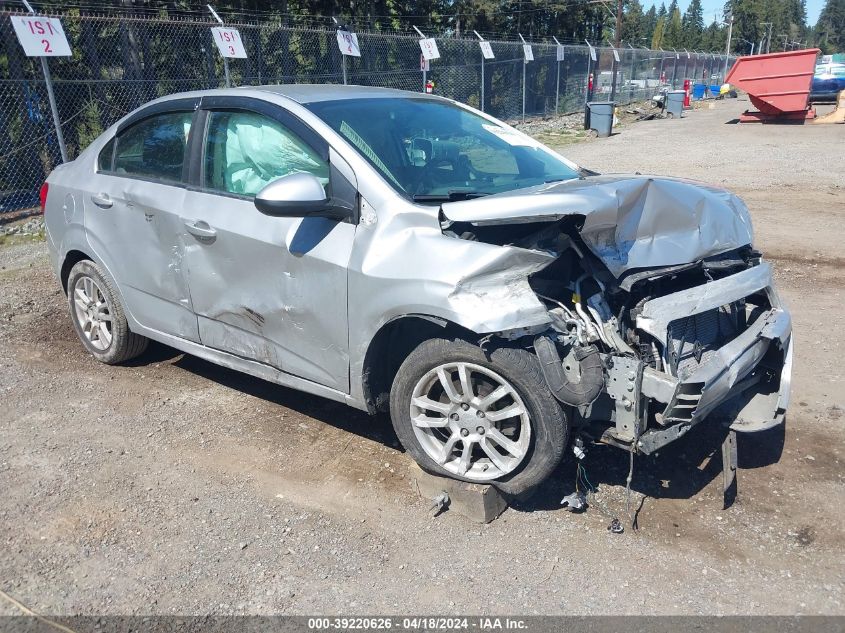 2015 Chevrolet Sonic Lt Auto VIN: 1G1JC5SH2F4141433 Lot: 39220626