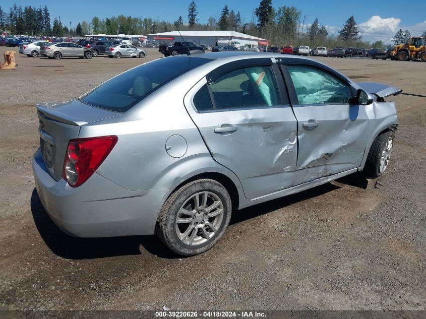 2015 Chevrolet Sonic Lt Auto VIN: 1G1JC5SH2F4141433 Lot: 39220626