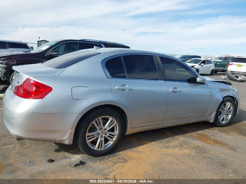 2013 Infiniti G37X VIN: JN1CV6AR2DM357759 Lot: 39220641