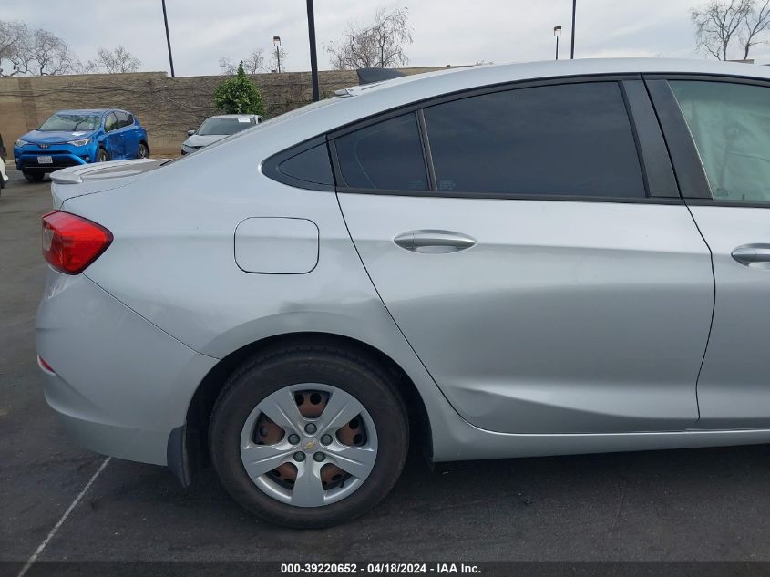 2018 Chevrolet Cruze Ls Auto VIN: 1G1BC5SM5J7248534 Lot: 39220652