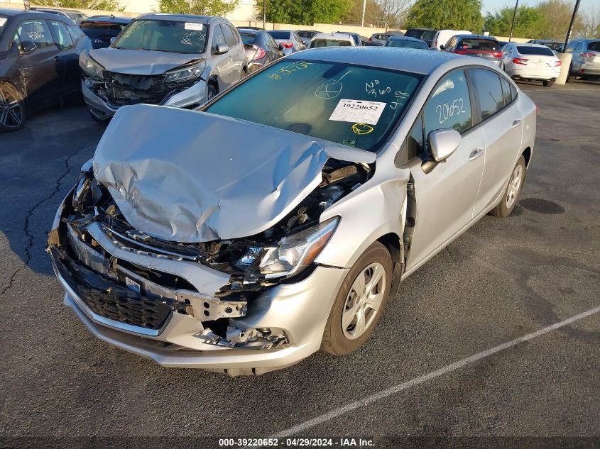 2018 Chevrolet Cruze Ls Auto VIN: 1G1BC5SM5J7248534 Lot: 39220652