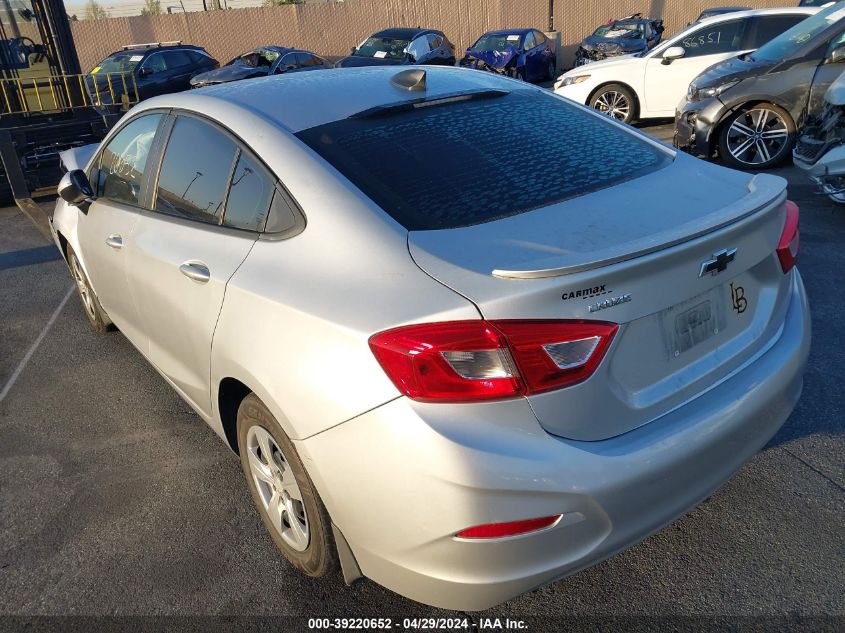 2018 Chevrolet Cruze Ls Auto VIN: 1G1BC5SM5J7248534 Lot: 39220652