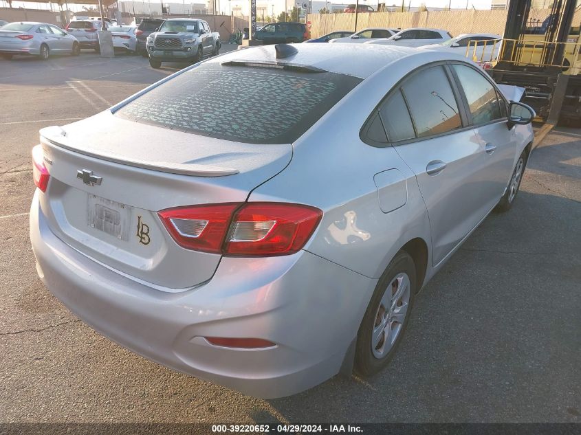 2018 Chevrolet Cruze Ls Auto VIN: 1G1BC5SM5J7248534 Lot: 39220652