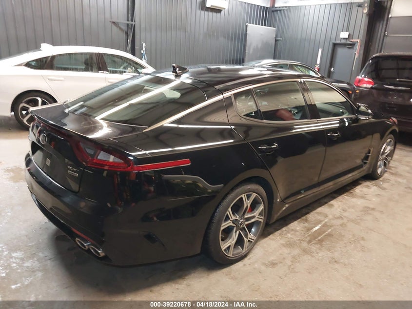 2018 Kia Stinger Gt1 VIN: KNAE45LC5J6015604 Lot: 39220678