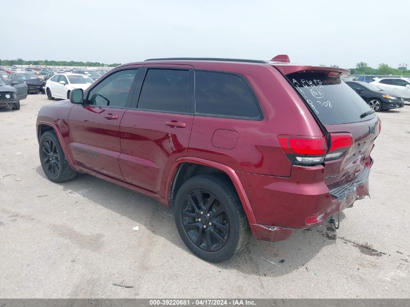2018 Jeep Grand Cherokee Altitude 4X4 VIN: 1C4RJFAG3JC311179 Lot: 39220681