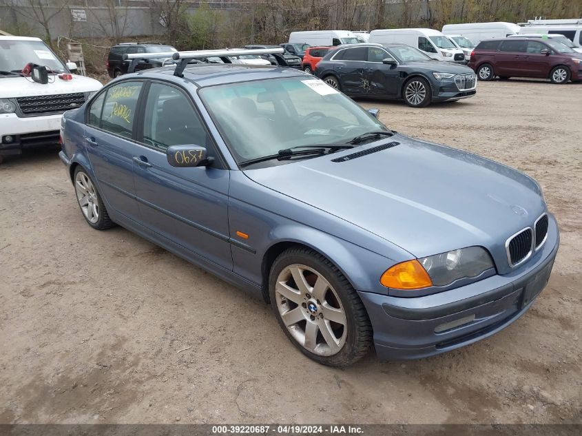 2001 BMW 325I VIN: WBAAV33421FV04096 Lot: 39220687