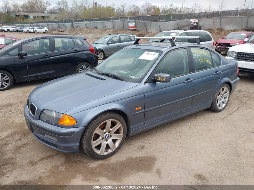 2001 BMW 325I VIN: WBAAV33421FV04096 Lot: 39220687