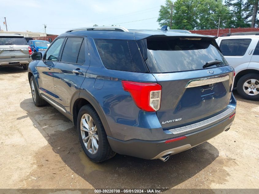 2020 Ford Explorer Limited VIN: 1FMSK8FH6LGC04534 Lot: 39220708