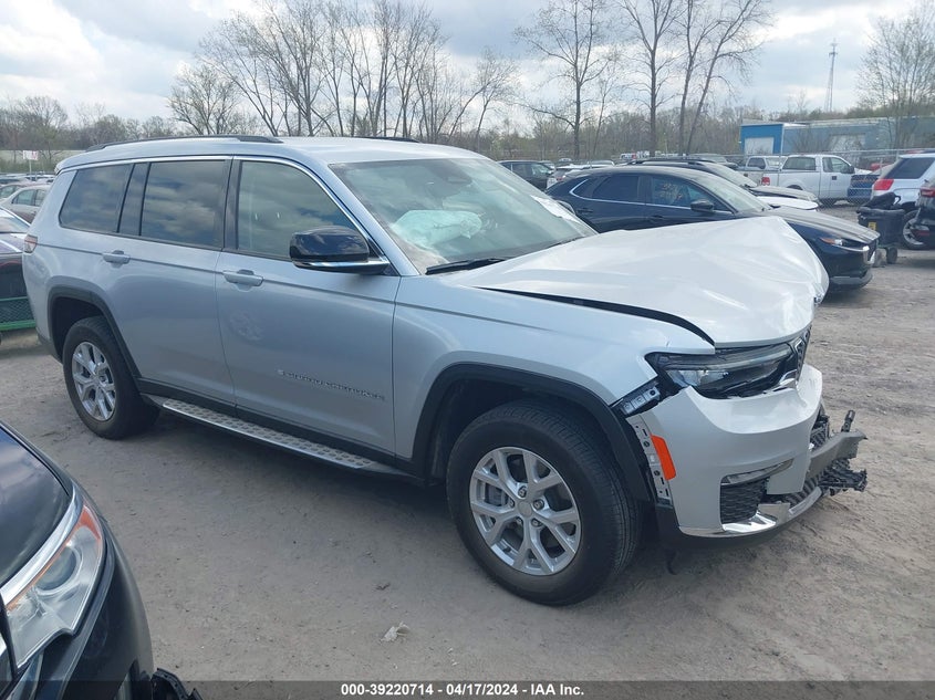 VIN 1C4RJKBG2P8751560 2023 JEEP GRAND CHEROKEE L LIMITED 4X4