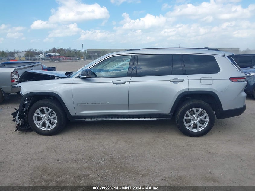 VIN 1C4RJKBG2P8751560 2023 JEEP GRAND CHEROKEE L LIMITED 4X4