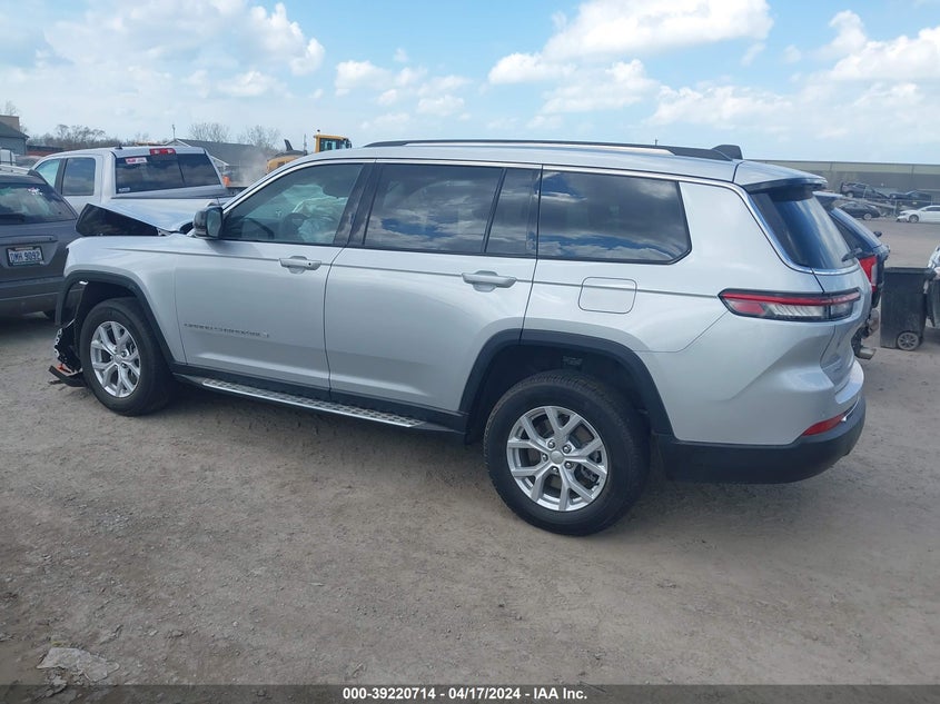 VIN 1C4RJKBG2P8751560 2023 JEEP GRAND CHEROKEE L LIMITED 4X4