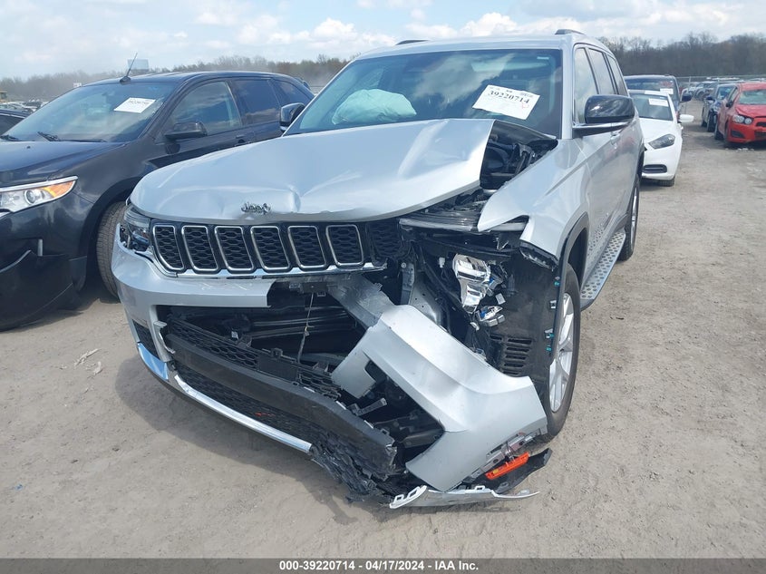 VIN 1C4RJKBG2P8751560 2023 JEEP GRAND CHEROKEE L LIMITED 4X4