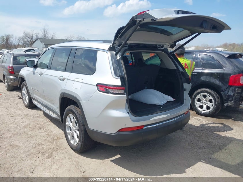 VIN 1C4RJKBG2P8751560 2023 JEEP GRAND CHEROKEE L LIMITED 4X4