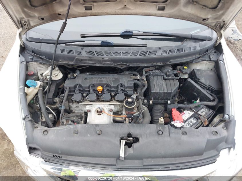 2010 Honda Civic Lx VIN: 2HGFA1F52AH585291 Lot: 39220728