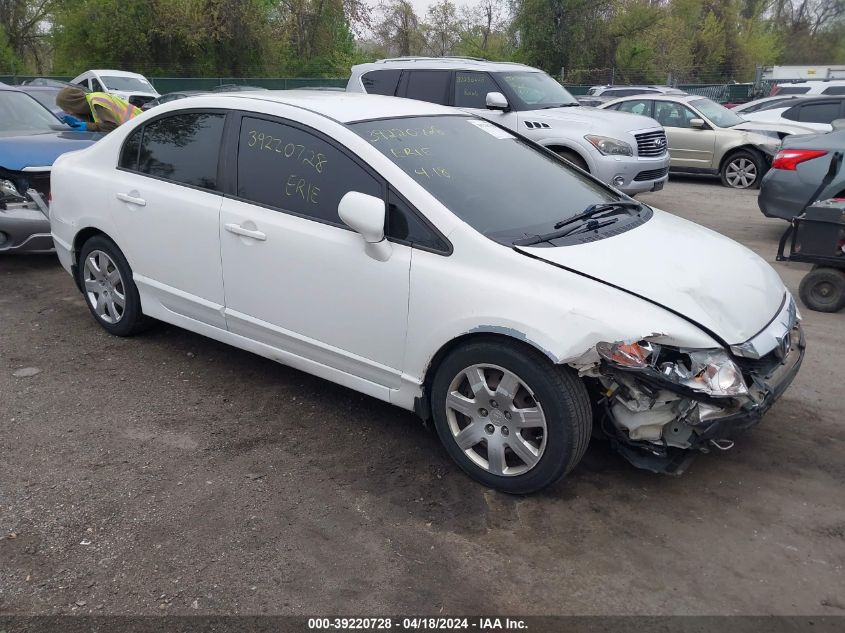 2010 Honda Civic Lx VIN: 2HGFA1F52AH585291 Lot: 39220728