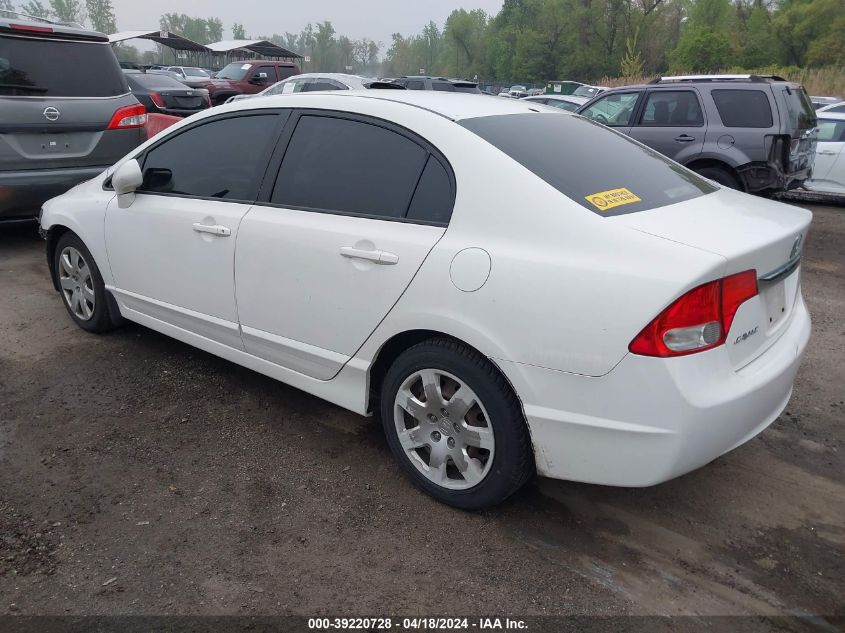 2010 Honda Civic Lx VIN: 2HGFA1F52AH585291 Lot: 39220728
