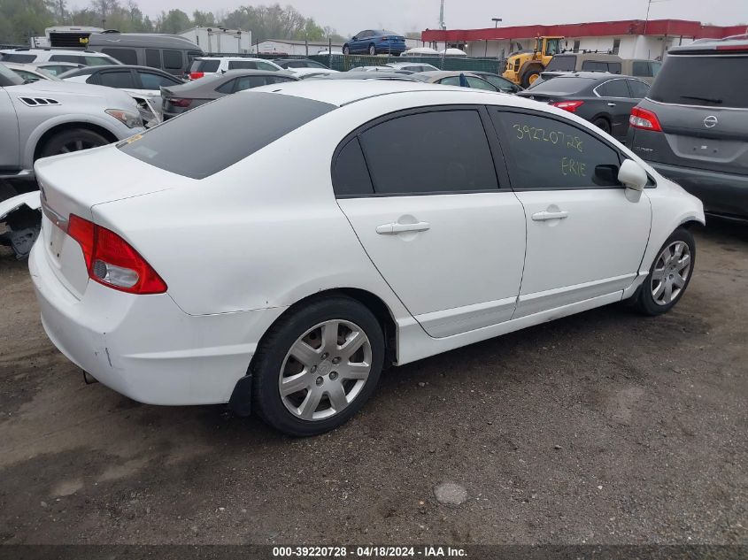 2010 Honda Civic Lx VIN: 2HGFA1F52AH585291 Lot: 39220728