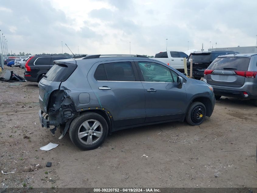 2019 Chevrolet Trax Lt VIN: KL7CJLSB4KB857324 Lot: 39220752