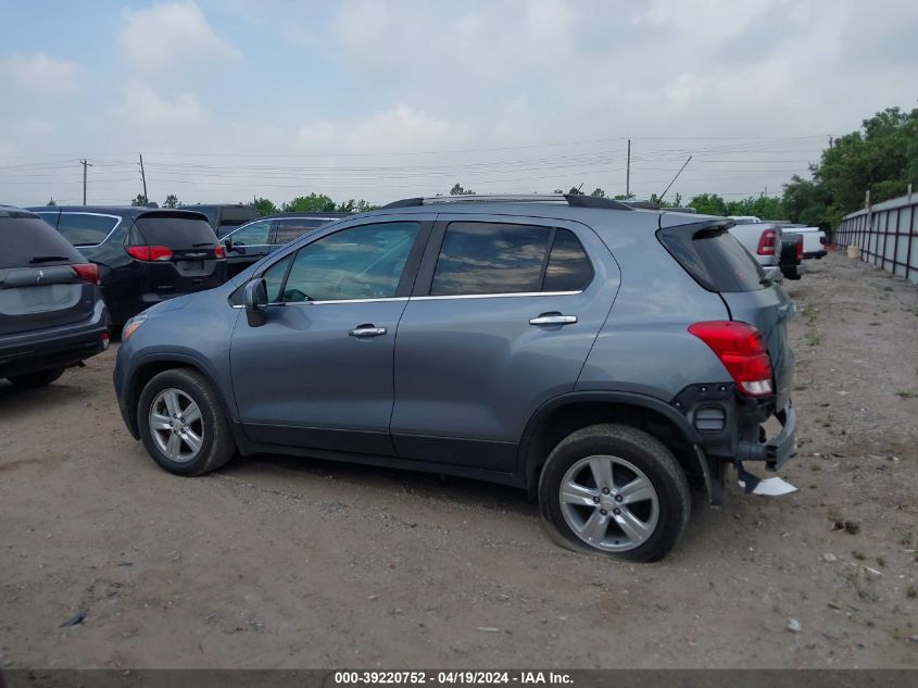 2019 Chevrolet Trax Lt VIN: KL7CJLSB4KB857324 Lot: 39220752
