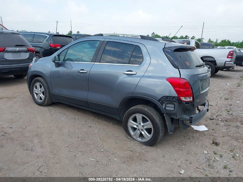 2019 Chevrolet Trax Lt VIN: KL7CJLSB4KB857324 Lot: 39220752