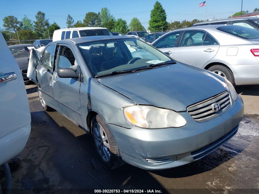 2003 Toyota Corolla Ce VIN: 1NXBR32EX3Z176927 Lot: 39220753