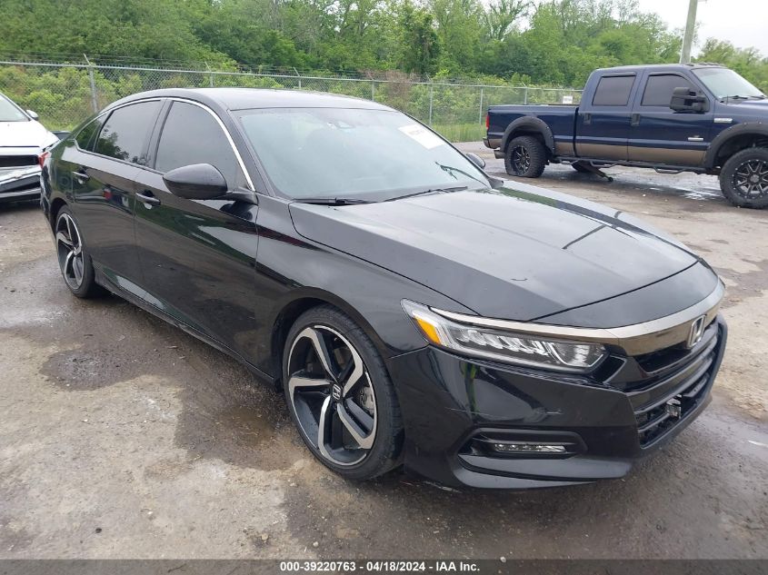 2019 Honda Accord Sport VIN: 1HGCV1F38KA065943 Lot: 39220763