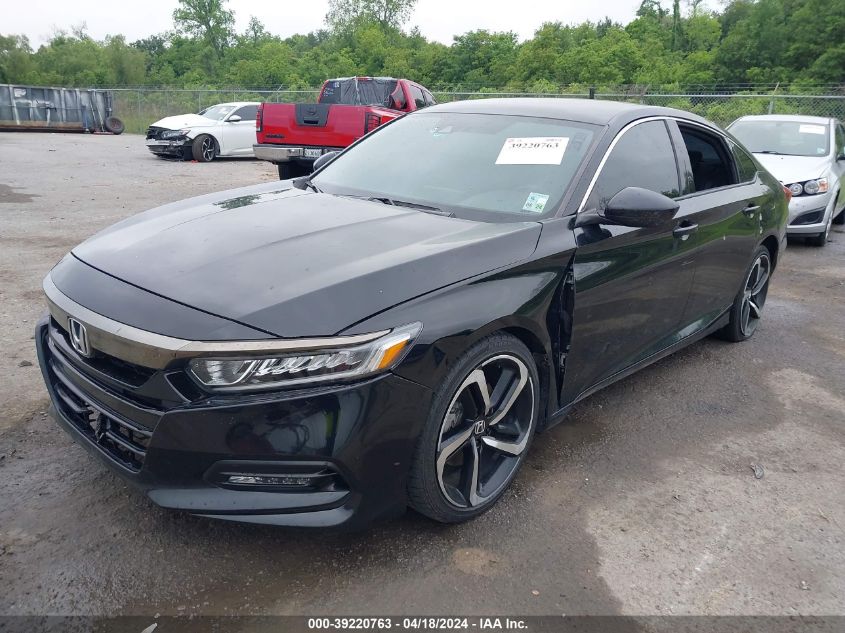 2019 Honda Accord Sport VIN: 1HGCV1F38KA065943 Lot: 39220763