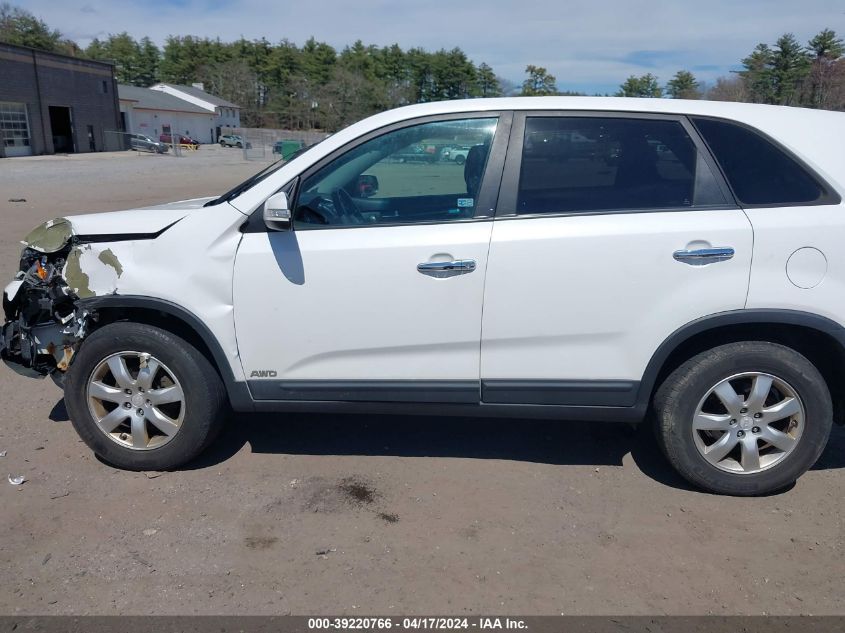 2011 Kia Sorento Lx VIN: 5XYKTCA14BG111222 Lot: 47571254