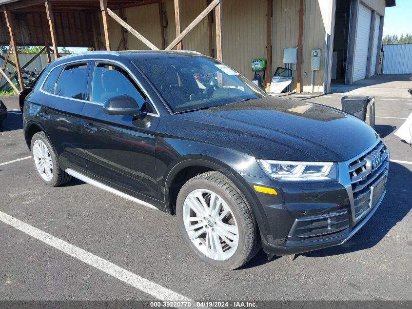 2018 Audi Q5 2.0T Premium/2.0T Tech Premium VIN: WA1BNAFY8J2085716 Lot: 39220770