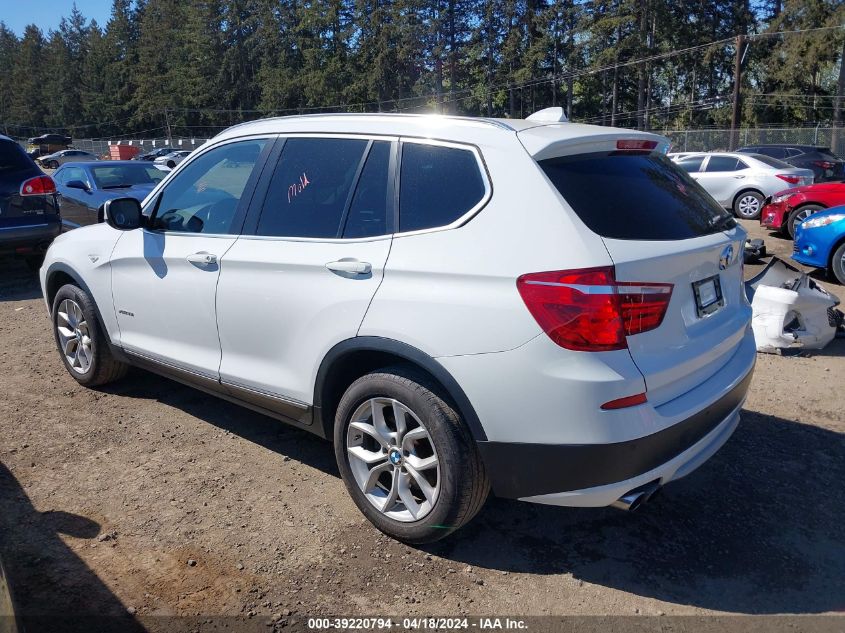 2014 BMW X3 xDrive35I VIN: 5UXWX7C5XE0E81406 Lot: 51475204