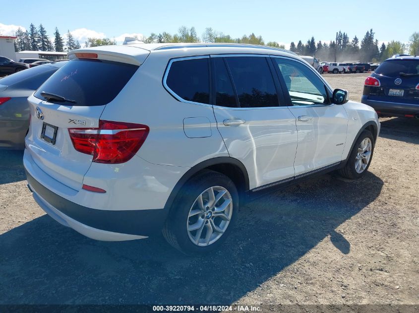 2014 BMW X3 xDrive35I VIN: 5UXWX7C5XE0E81406 Lot: 51475204