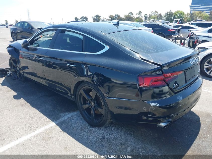 2018 Audi A5 2.0T Premium VIN: WAUBNCF56JA108484 Lot: 39220801