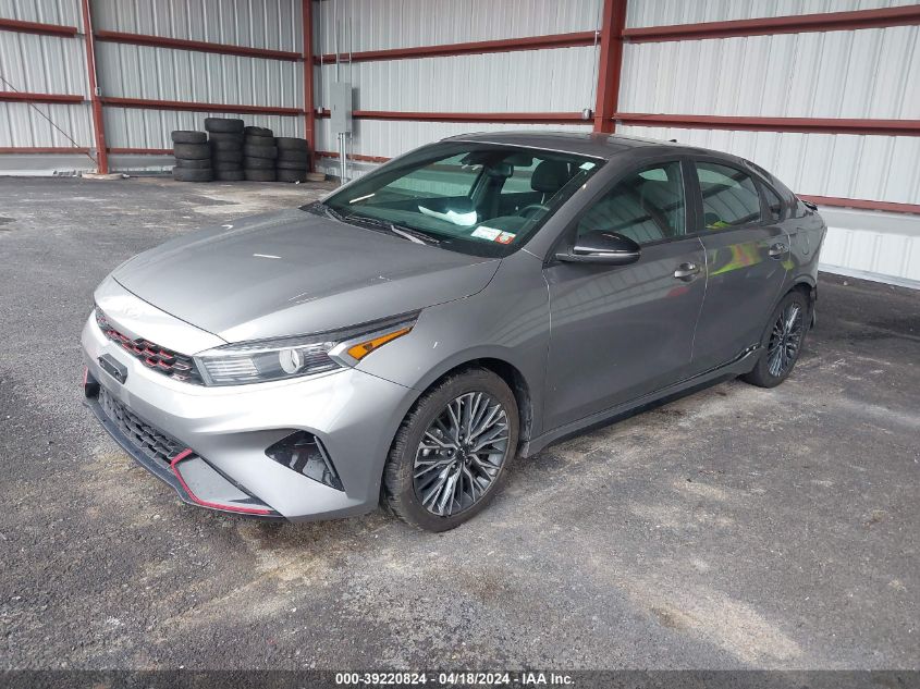 2022 Kia Forte Gt-Line VIN: 3KPF54AD0NE491754 Lot: 39220824