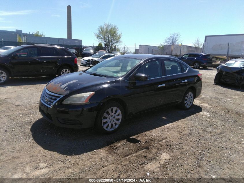 3N1AB7AP7EY224028 | 2014 NISSAN SENTRA