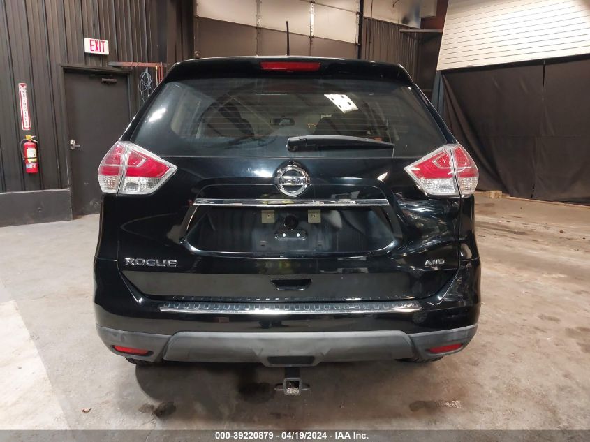 2015 Nissan Rogue S VIN: KNMAT2MV0FP504111 Lot: 39220879
