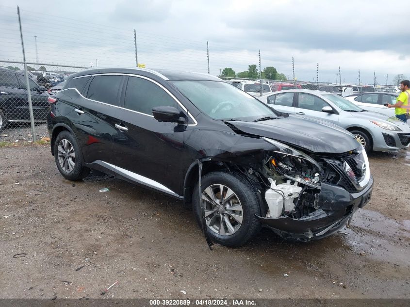 2018 Nissan Murano Sl VIN: 5N1AZ2MG7JN187525 Lot: 39220889