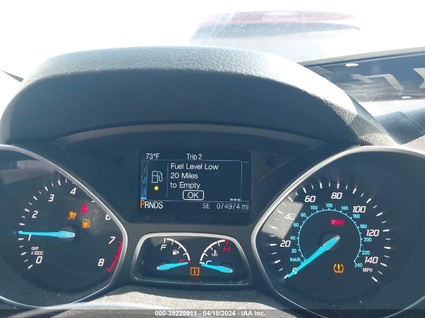 2016 Ford Escape Se VIN: 1FMCU0GX8GUB03444 Lot: 39220911