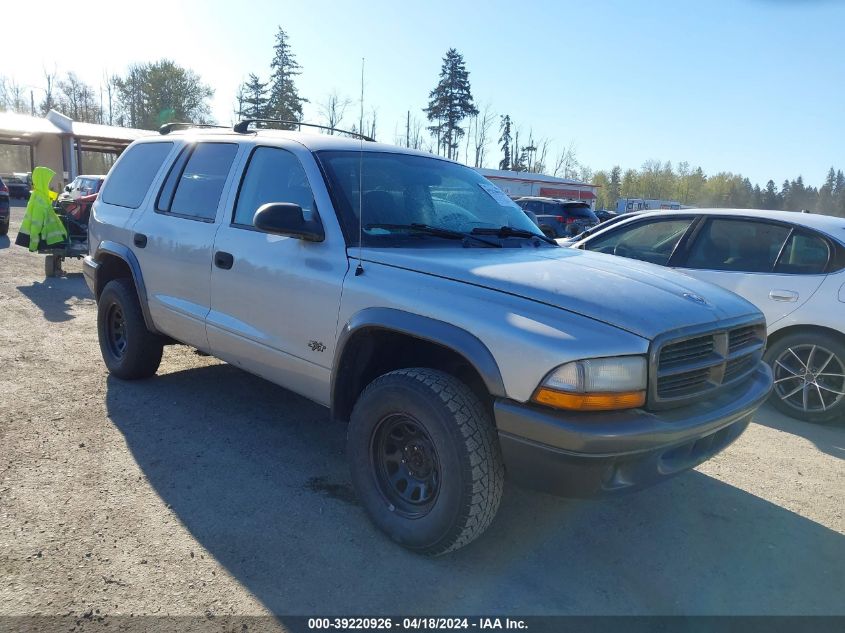 2002 Dodge Durango Sport VIN: 1B4HS38NX2F196623 Lot: 39220926