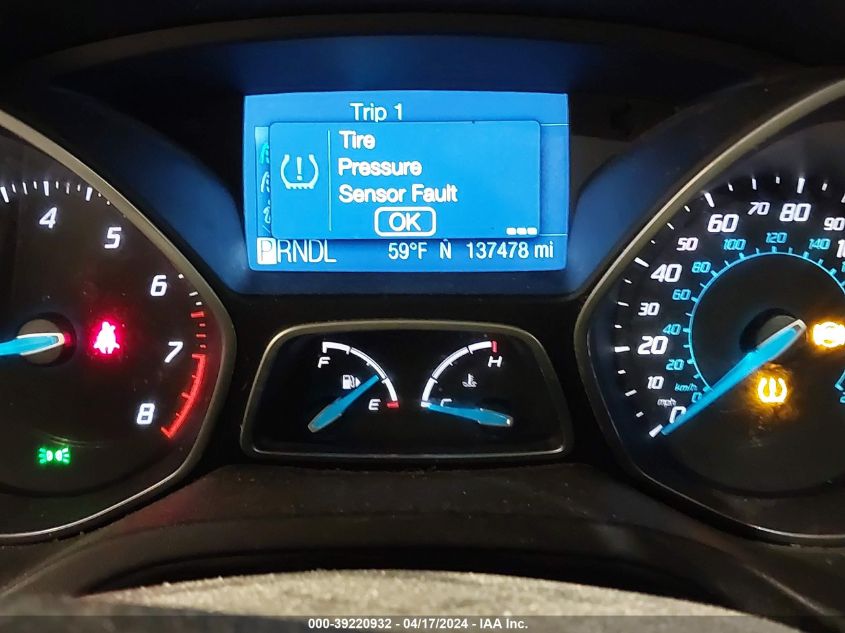 2012 Ford Focus Se VIN: 1FAHP3K29CL277625 Lot: 51089674