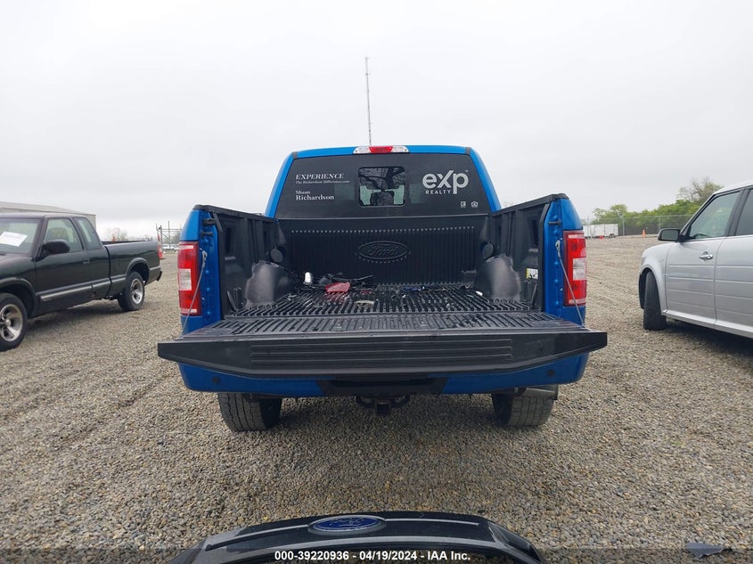 VIN 1FTEW1EP7LKF36307 2020 FORD F-150 XLT