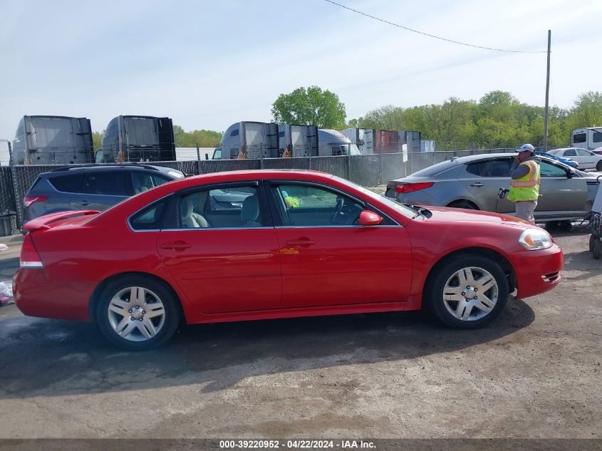 2013 Chevrolet Impala Lt VIN: 2G1WG5E37D1119351 Lot: 39220952