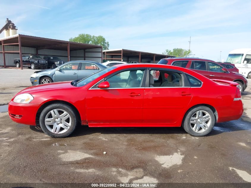 2013 Chevrolet Impala Lt VIN: 2G1WG5E37D1119351 Lot: 39220952