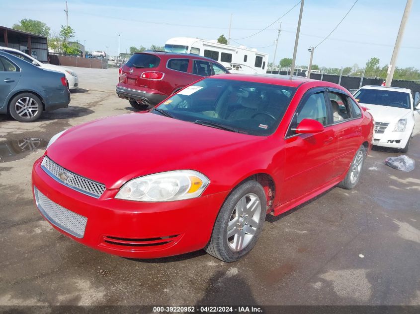 2013 Chevrolet Impala Lt VIN: 2G1WG5E37D1119351 Lot: 39220952