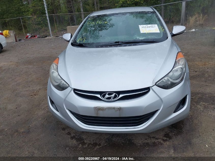 KMHDH4AE0BU155814 2011 Hyundai Elantra Gls (Ulsan Plant)