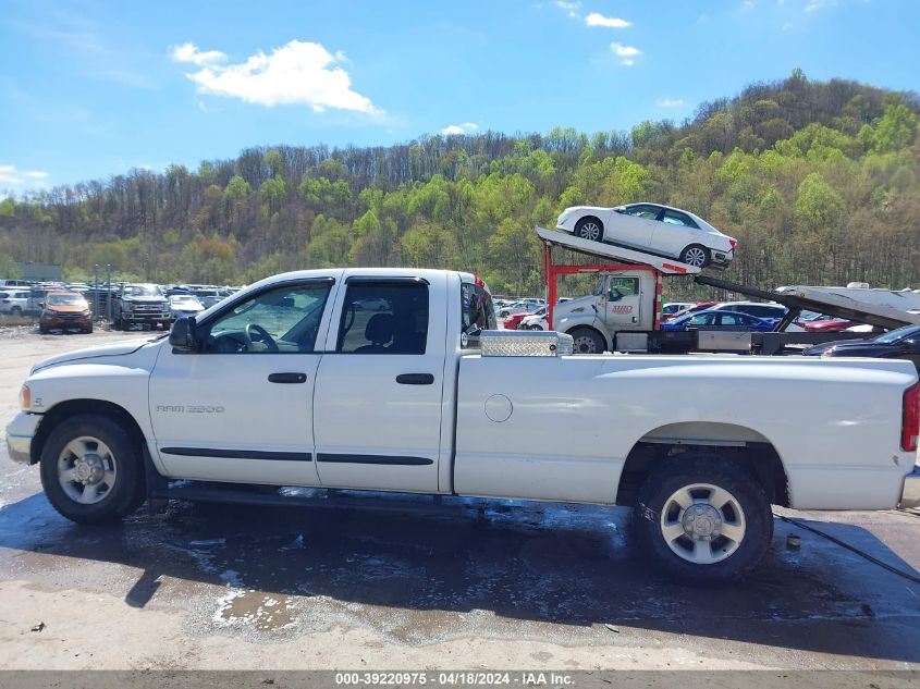 2004 Dodge Ram 2500 Slt/Laramie VIN: 3D7KA28C24G225978 Lot: 51112814